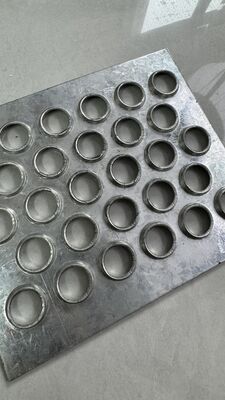 Round Hole Metal Perforated Plate for Machinery Protection Custom Special Shape