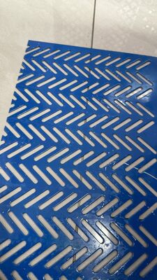 Galvanized Slotted Metal Sheet Tea Screening Mesh 1000*2000mm