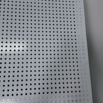 Rust resistance 3mm Thick Perforated Steel Grating For Mining Screening