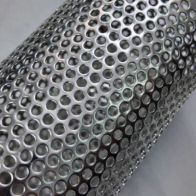 Corrosion Resistant Stainless Steel Perforated Filter Tube