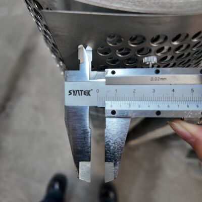 4mm Aperture 2mm Hole Spacing Perforated Plate Multiple Thickness Available