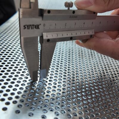 0.5mm Aperture Galvanized Micro Perforated Sheet
