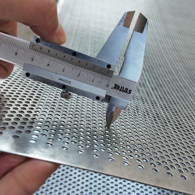0.5mm Aperture Galvanized Micro Perforated Sheet