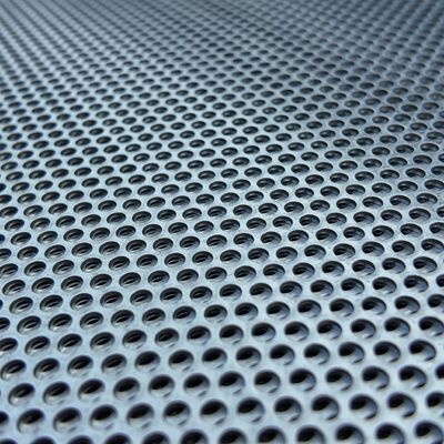 Round Holes Perforated Galvanized Steel Sheet 1220*2440mm Planting Greenhouse Ventilation