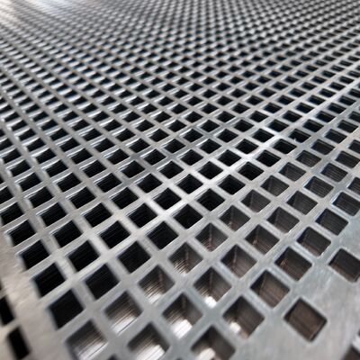 Custom Aluminium Perforated Panel Decorative Hole Patterns
