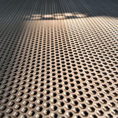 Custom Aluminium Perforated Panel Decorative Hole Patterns