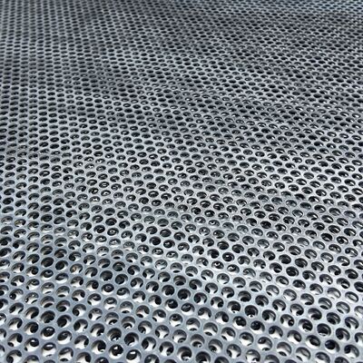 Warehouse Rack Galvanized Perforated Steel Grating Baffle 1000*2000mm