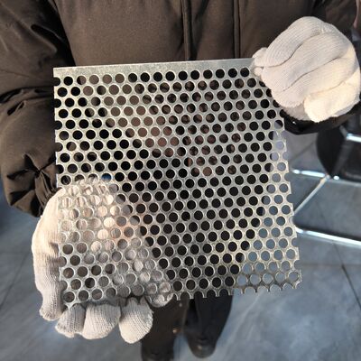 Corrosion Resistant Stainless Steel Perforated Filter Tube