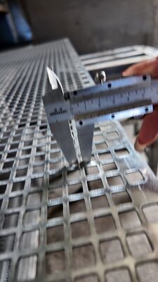 Square Hole Perforated Sheet for Kitchen Water Draining Tray