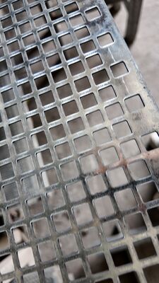 Multiple Thickness 0.5mm~3.0mm, Custom Square Aperture Perforated Plate