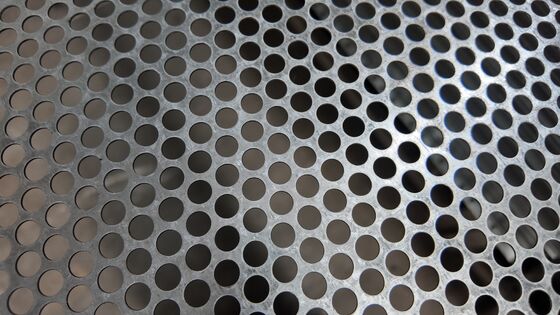 Round Hole Stainless Steel Perforated Mesh, Custom Metal Punch Protection Plate