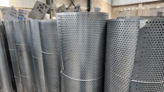 1.5mm Thick Round Hole Perforated Metal Sheet for Filter or Sieving
