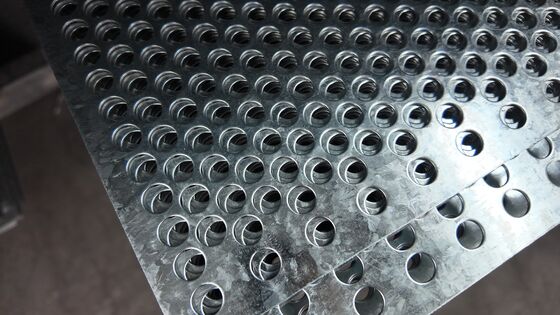 0.8mm Cold Rolled Steel Perforated Sheet, Custom Hole Size