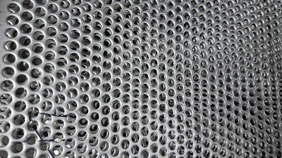 316L Stainless Steel Perforated Mesh Plate 1.5mm Hole Thickness 3mm