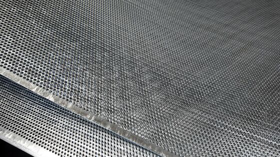 Low Carbon Steel Perforated Panel For Workshop Ceiling Ventilation