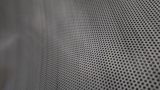 Washable Stainless Steel Round Hole Perforated Range Hood Filter Mesh Plate