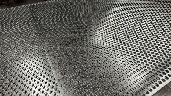 1.5mm Thick Stainless Steel Perforated Sheet for dust filter equipment