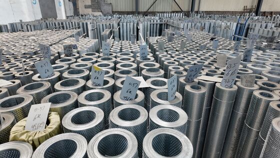 304 Stainless  Steel Perforated Metal Coil Roll