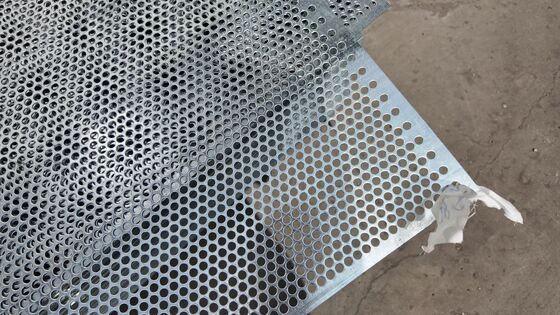 All Material Round Hole Perforated Metal Sheet