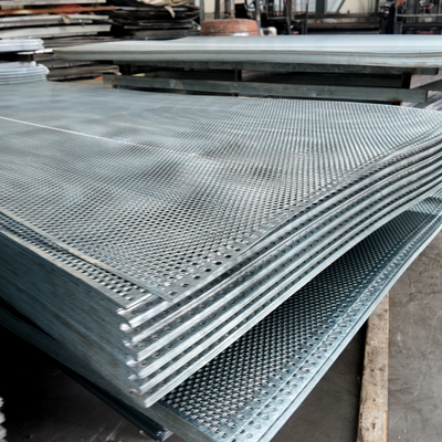 Galvanized Perforated Metal Sheet 304 Stainless Steel Round Hole Punching Plate