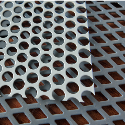Anodizing Special Shaped Hole Decorative Perforated Sheet Corrosion Resistant