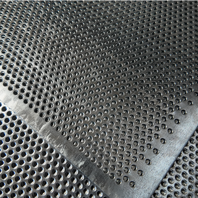 Custom Size Perforated Metal Sheet Anti-noise Perforated Mesh For Machine Protection