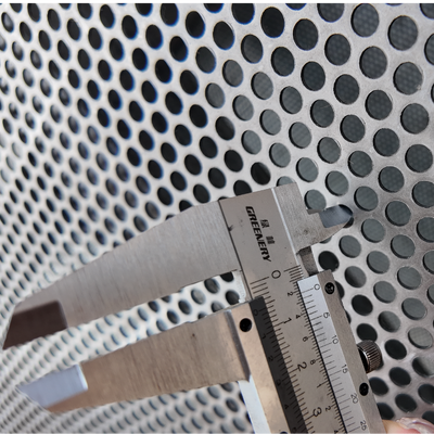 5mm Round Hole Perforated Metal Sheet Stainless Steel