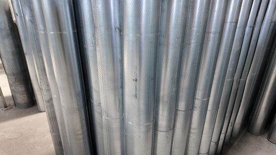 1mm Thick 304 Stainless Steel Custom Perforated Coil For Filter or Ventilation