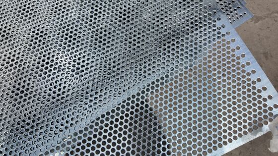 Custom Round Hole Stainless Steel Perforated Metal Mesh, Customizable Stainless Perforated Sheet