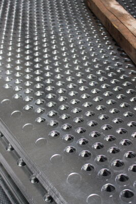 304 Stainless Steel Perforated Steel Grating For Grain Screening