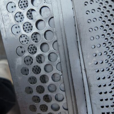 1000*2000 Perforated Galvanized Steel Sheet For Radiator Cover